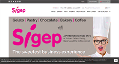 Desktop Screenshot of en.sigep.it