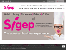 Tablet Screenshot of en.sigep.it