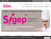 Tablet Screenshot of fr.sigep.it